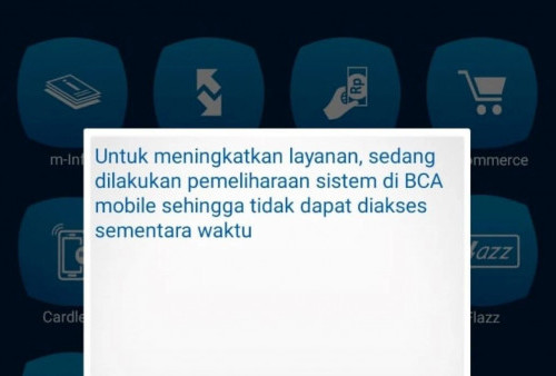 Error, M-Banking BCA Tak Bisa Diakses, Ini Sebabnya