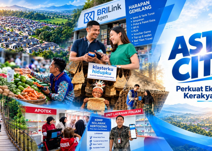 Merangkai Asa dalam Asta Cita, BRI Perkuat Ekonomi Kerakyatan melalui Pembiayaan dan Pemberdayaan Jutaan UMKM