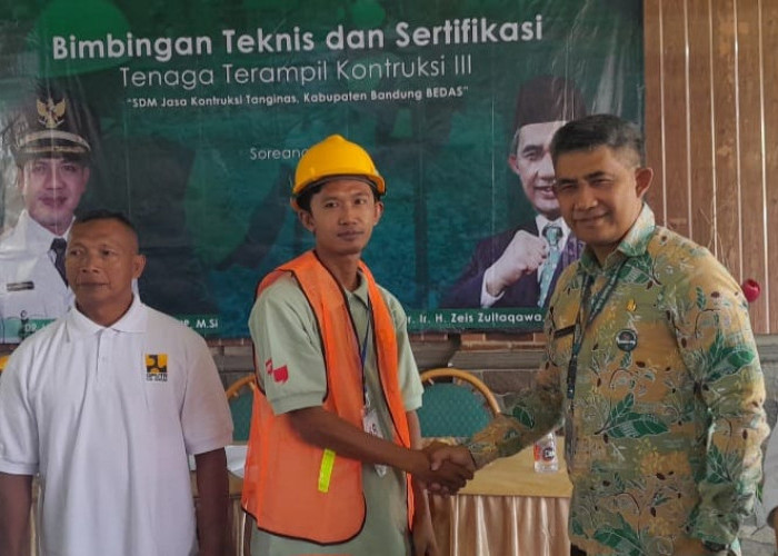 DPUTR Kabupaten Bandung Gelar Bimtek dan Sertifikasi Tenaga Terampil Konstruksi, Ini Tujuannya