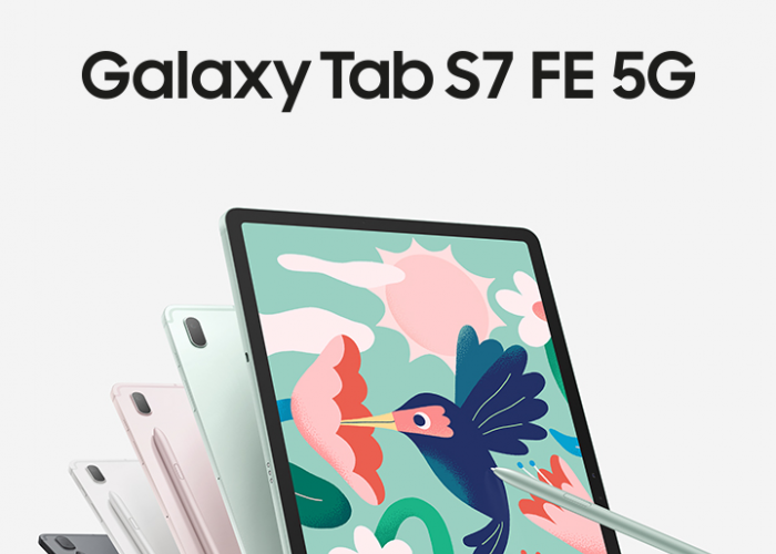 Tablet Tercanggih di Kelasnya? Samsung Galaxy Tab S7 FE 5G, Hadir dengan Layar Super AMOLED, S Pen, RAM 8GB!