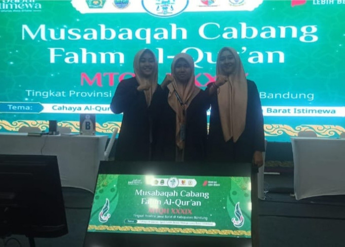 Bedas Pisan! Kabupaten Bandung Raih Emas Pertama dari Cabang Fahmil Qur'an