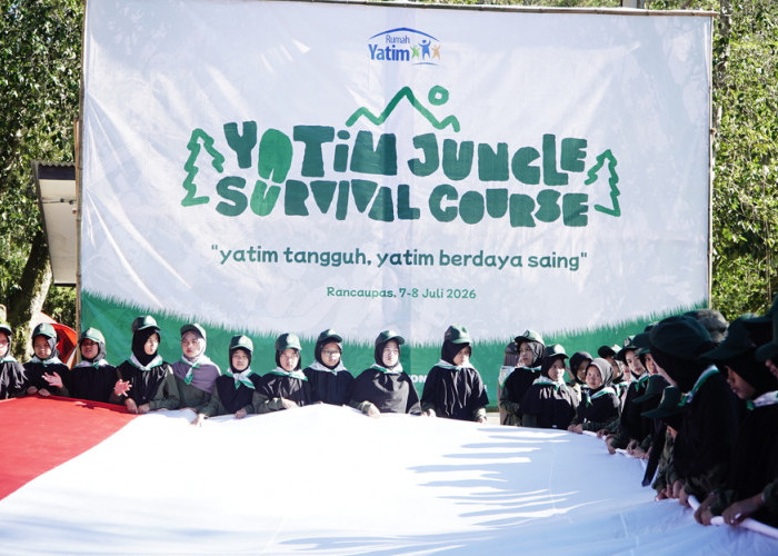 Yatim Jungle Survival Course 2026: Rumah Yatim Bentuk Generasi Tangguh Lewat Pembelajaran di Alam