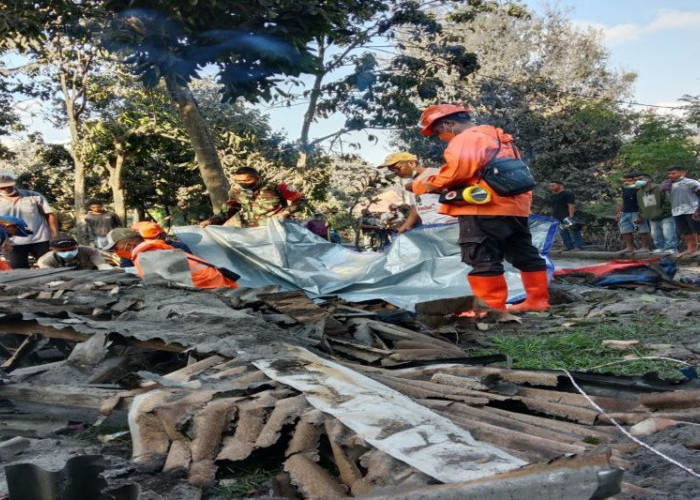 Ribuan Korban Erupsi Gunung Lewotobi Dievakuasi ke Tempat Pengungsian Darurat