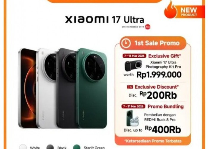 Bisa Beli Xiaomi 17 Ultra di Blibli dengan Harga Promo, Maksimalkan 4 Aksesori Photography Kit-nya