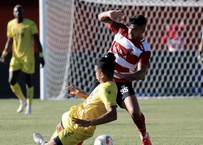 Hasil Liga 1 Madura United vs Persik: Rivera Segel Kemenangan Madura 3-2 di Derby Jawa Timur 