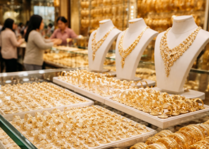 Harga Emas Perhiasan Terbaru 18 Februari 2026 Turun, 24K Kini di Kisaran Rp2,5 Jutaan