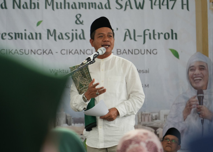 Dari Rumah Ibadah Menuju Peradaban Umat, Bupati Bandung Resmikan Masjid Jami di Cikancung 