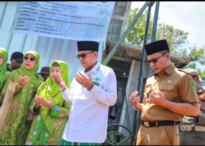 Peletakan Batu Pertama BLK Muslimat NU Jabar, Bupati Bandung Kutip Hadits Nabi