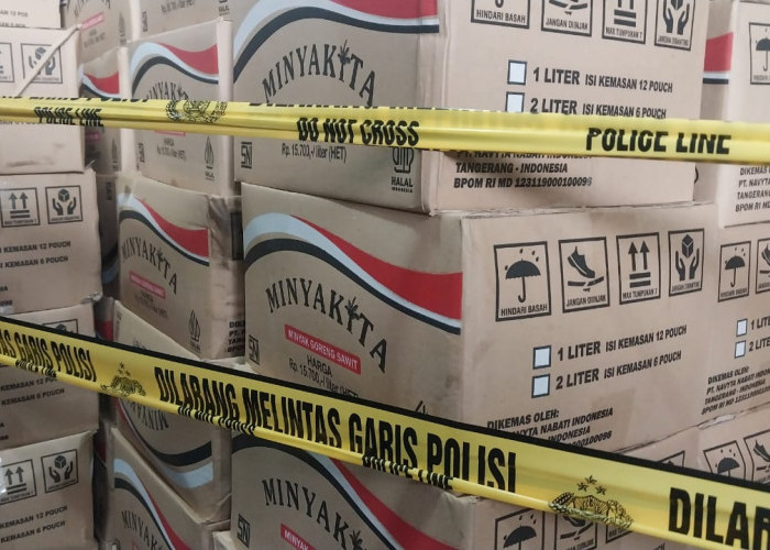 Pabrik Kemas Ulang Minyakita Palsu, Polres Bogor Amankan 400 Dus Minyak Goreng Siap Edar