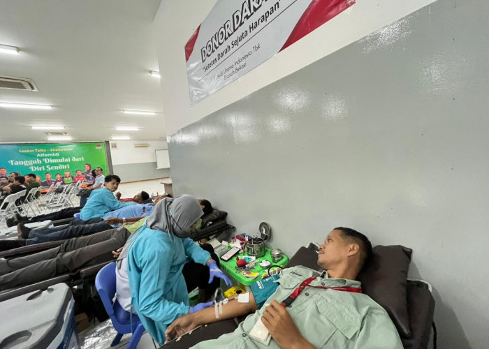 Alfamidi Cabang Bekasi Kembali Gelar Donor Darah Bersama PMI Kabupaten Bekasi
