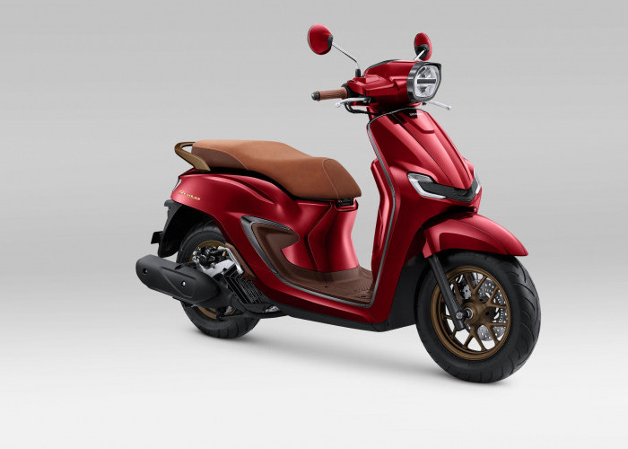 Semakin Mewah dan Retro, New Honda Stylo 160 Hadir dengan Warna Spesial Burgundy