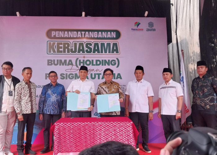 Kolaborasi PT Buma Holding dengan PT Sigma Utama, Ketum GP Ansor: Tingkatkan Ekonomi Indonesia