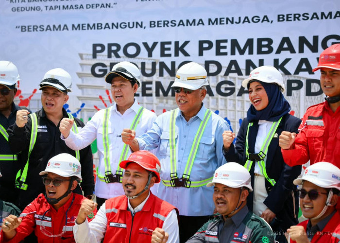 Ketua DPD RI Tinjau Progres Kawasan Legislatif di IKN