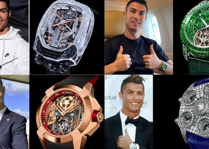 7 Koleksi Jam Tangan Mewah Milik Cristiano Ronaldo, Harganya Lebih dari Rp10 Miliar