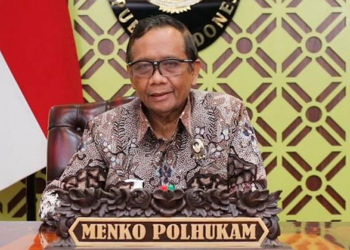 Gantikan Jhonny G Plate, Jokowi Tunjuk Mahfud MD Sebagai Plt Menkominfo