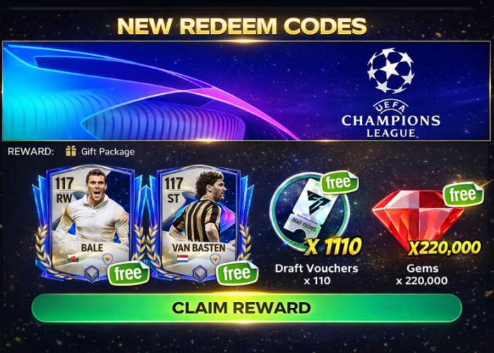 Update 35 Kode Redeem FC Mobile Maret 2026, Hadiah Gems hingga Player OVR 117