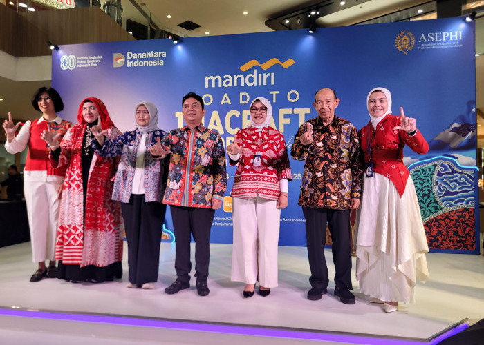  Bank Mandiri Dukung Akselerasi Ekonomi Kreatif Lokal Melalui Road to INACRAFT 'Karya Lokal, Transaksi Digital