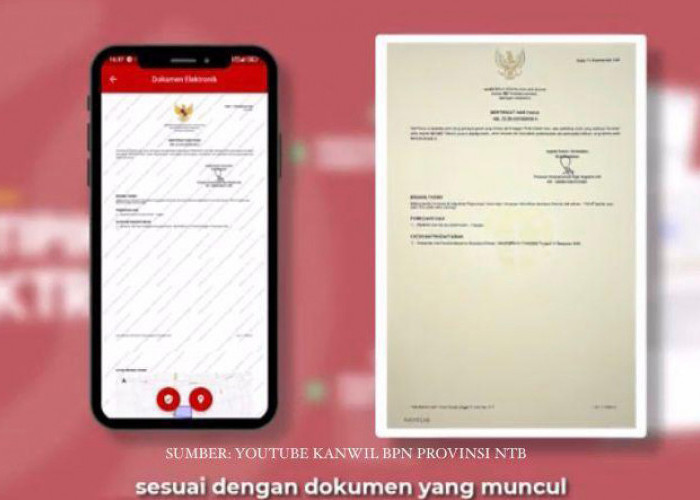 Tanpa Buku, Bentuk Sertipikat Elektronik Lebih Aman dan Dapat Dilihat Melalui Aplikasi Sentuh Tanahku