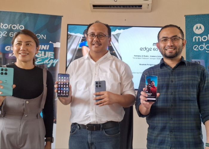 Motorola Edge 60 Fusion Resmi Hadir di Bandung, Siap Tampil Beda