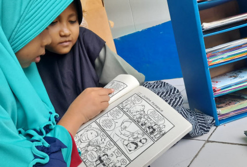 Aya Rumah Dongeng Patokbeusi, Gerakan Literasi di Desa Sukawaris Subang