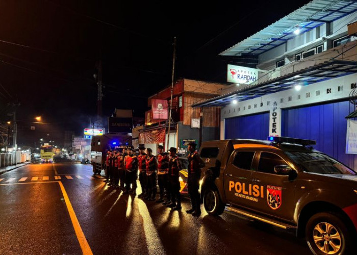 Cegah Balap Liar, Polresta Bandung Tingkatkan Patroli Malam