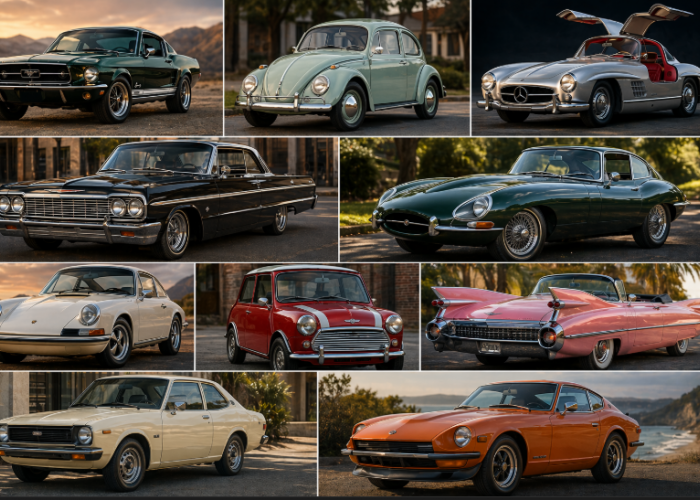 10 Mobil Klasik Legendaris dengan Desain Tak Lekang oleh Waktu