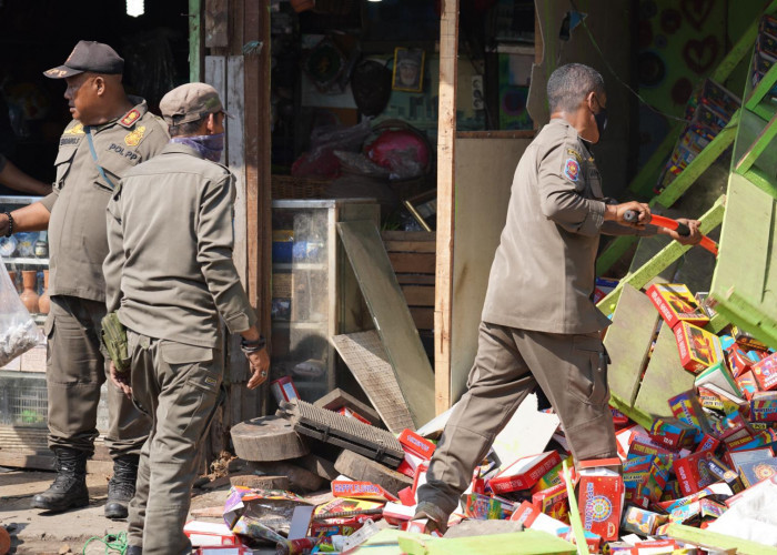 April hingga September, Satpol PP Kabupaten Bogor Tertibkan 1.736 unit PKL
