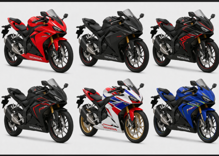 Ini 6 Pilihan Warna Honda CBR250RR, Mana yang Paling Cocok dengan Gayamu?