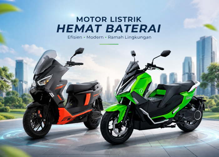 9 Motor Listrik Terbaik yang Hemat Baterai, Jarak Tempuh Lebih Jauh
