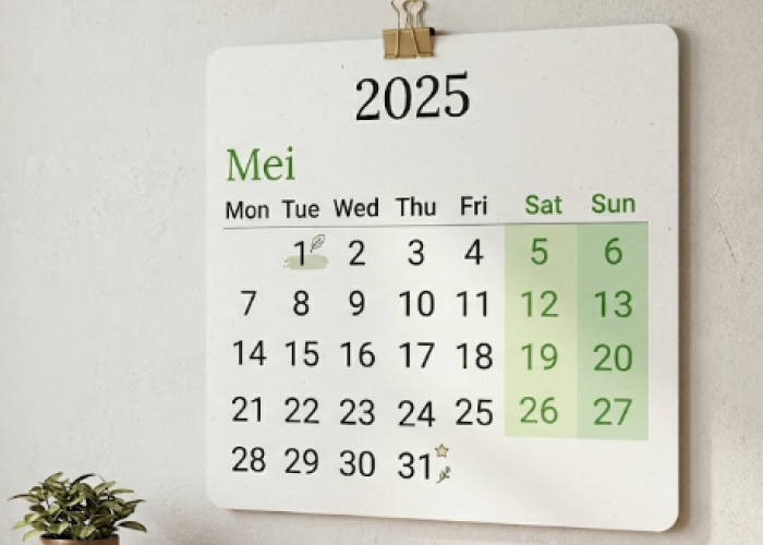Daftar Tanggal Merah Mei 2026: Banyak Long Weekend, Siap Liburan!