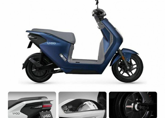 Motor Listrik Honda U-GO: Motor Listrik dengan Tenaga 800 Watt dan Kecepatan 43Km per Jam, Cuma 16 Juta?