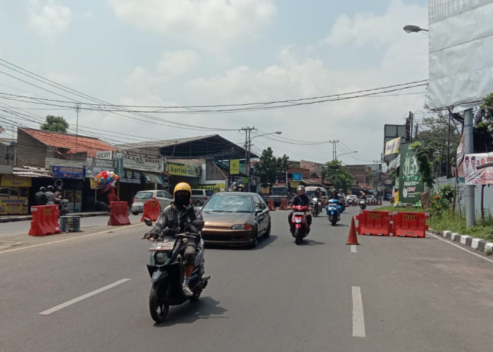H-3 Lebaran, Jalur Cibiru Kota Bandung Ramai Lancar