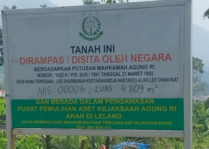 Warga Desa Sukaharja: Tanah yang Disita Kejaksaan Agung Bukan Milik Warga Setempat