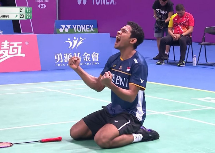 Bungkam Starlet Tuan Rumah, Chico Aura Dwi Wardoyo Juara di Taipei Open 2023