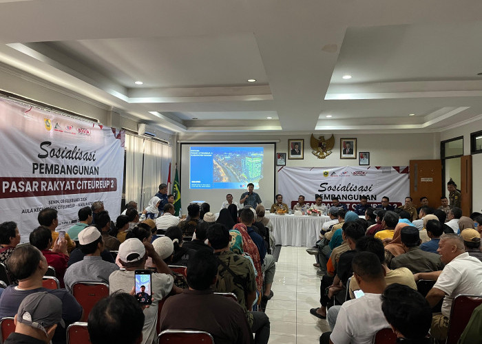 Pasar Tradisional-Modern Bakal Hadir di Citeureup
