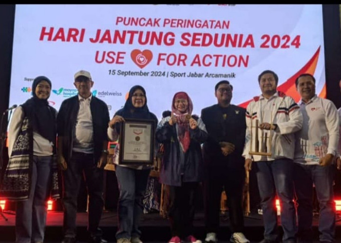 Peringati Hari Jantung Sedunia 2024 : RSUD Al Ihsan Jabar Sabet 1 Rekor MURI