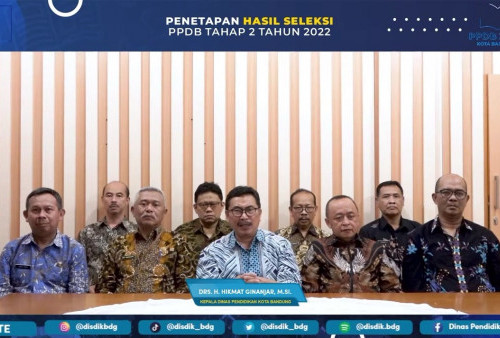 Resmi! Kepala Dinas Pendidikan Kota Bandung Telah Umumkan Hasil Pendaftaran PPDB, Simak Poin-poinnya di Sini