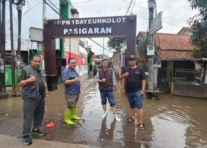 Akibat Intensitas Curah Hujan Tinggi, 40 SD dan 4 SMP di Kabupaten Bandung Terendam Banjir