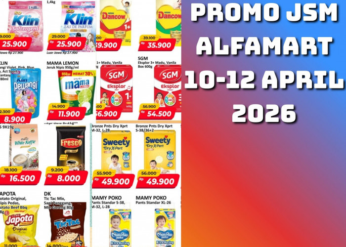 Promo JSM Alfamart Hari Ini sampai 12 April: Kopi Mulai 8K, Susu Anak Turun Harga Ugal-ugalan