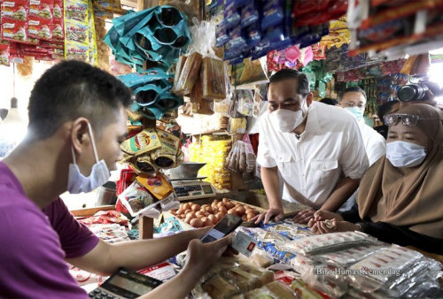 Kunjungi Pasar Ciputat, Mendag Ingin Pastikan Distribusi Minyak Goreng Curah Tepat Sasaran