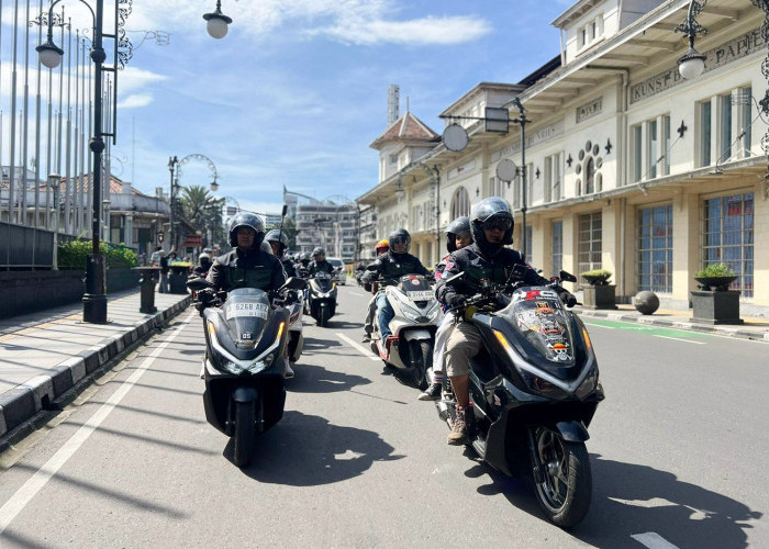 Bikers Playland, Momen Spesial Ayah dan Anak Bersama Honda di Tangkal Pinus Lembang   