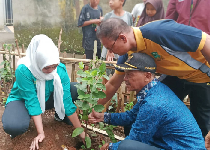 Lurah Tanah Baru Ajak Warga Optimalkan Lahan Kosong di Perkampungan