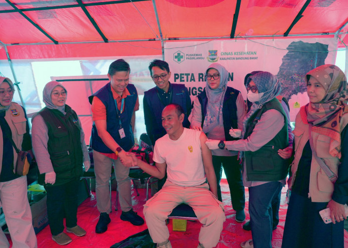 Bio Farma Perkuat Peran BUMN untuk Jawa Barat, Salurkan Vaksinasi Tetanus dan Bantuan Logistik bagi Korban 
