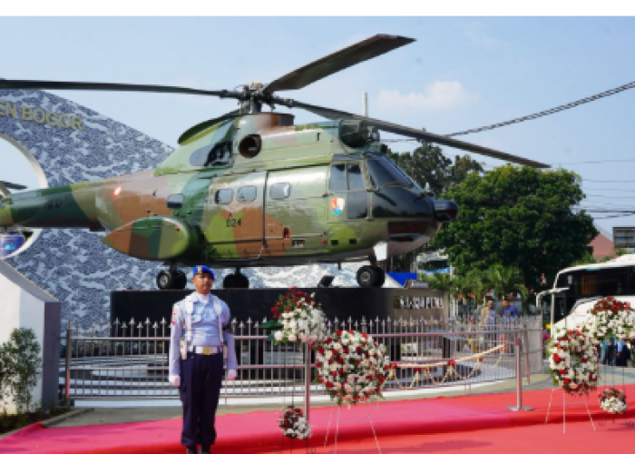 Pemkab Bogor Ajak Masyarakat Jaga Tugu Helikopter di Simpang Empat Kandang Roda