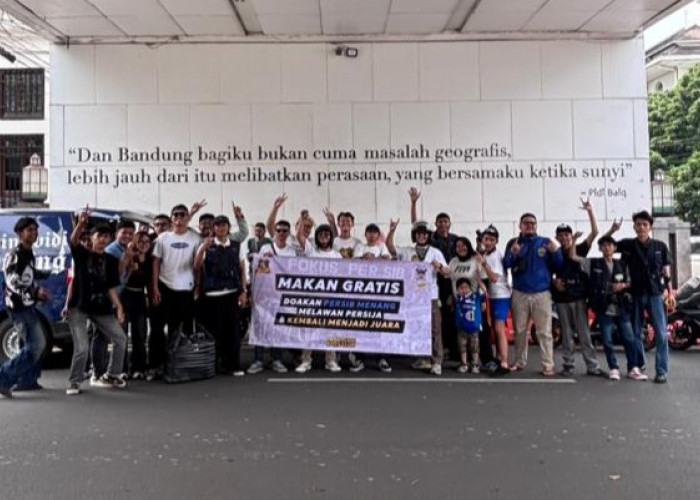 Mengetuk Langit demi Persib Bandung, Viking Frontline Tebar Kebaikan