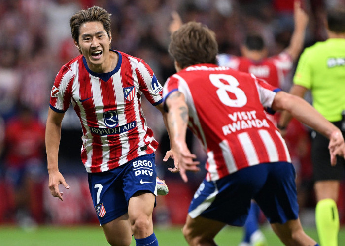 Debut Manis Lee Kang-in Bersama Atletico Madrid, Cetak Gol Spektakuler Lawan Malaga