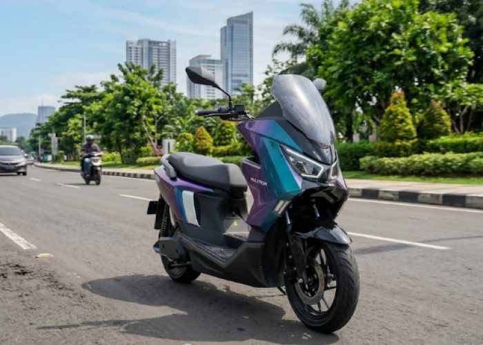 Polytron Fox 350: Skutik Listrik Futuristik dengan Jarak Tempuh Hingga 130 Km