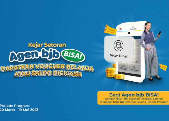 bank bjb Manjakan Agen bjb BiSA! dengan Hadiah Voucher Belanja dan Saldo DigiCash