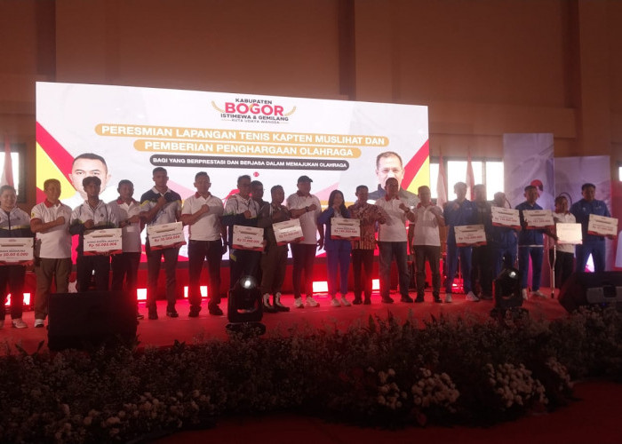 Pemkab Bogor Beri Bonus Rp 4,9 Miliar Bagi Para Atlet yang Terlibat di PON XXI dan Peparnas XVII