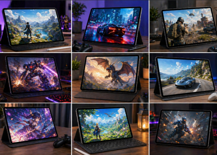 9 Tablet Gaming dengan Layar Besar, Auto Puas Main Game